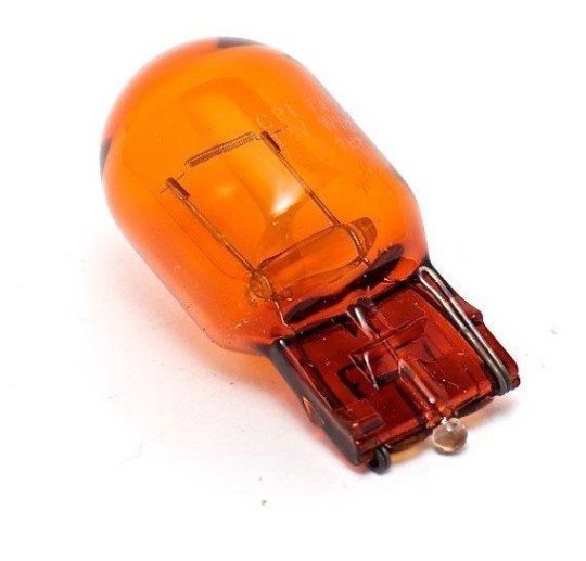 Лампа вказівників поворотів і стоп сигналів 12V 21/5W W3X16q Amber <TEMPEST>