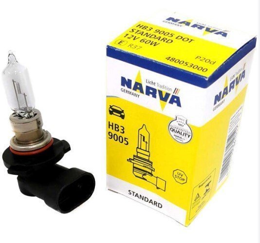 Лампа розжарювання Hb3 12v 60w P20d (вир-во Narva)