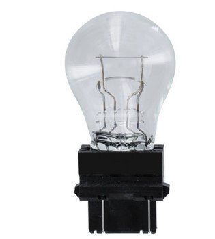 Лампа стопів габариту 12V P27/7 (2 конт., б/ц, помаранчева) Zollex