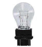 Лампа стопів габариту 12V P27/7 (2 конт., б/ц, помаранчева) Zollex