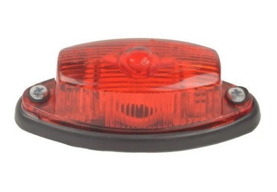 Ліхтар габаритний F-01 (б/л, човник, червоний) Stark