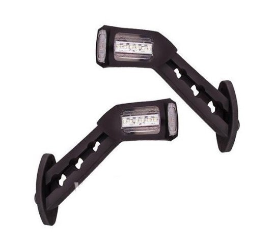 Ліхтар габаритний TH-315 (рога, LED, 12/24V, 18см, компл.) TH-602 Thoc Auto