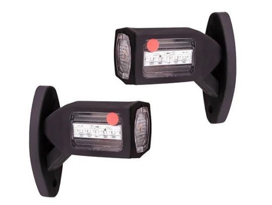 Ліхтар габаритний TH-316 (рога, LED, 12/24V, 10см, компл.) TH-600 Thoc Auto