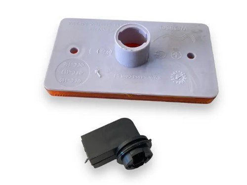 Ліхтар габаритний ФГС-116 (білий, б/л, 124*69*52) Wassa