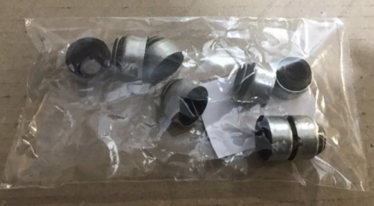 Манжета клапана направляюча 24-1007036-01 (компл. 8 шт., білий силікон)