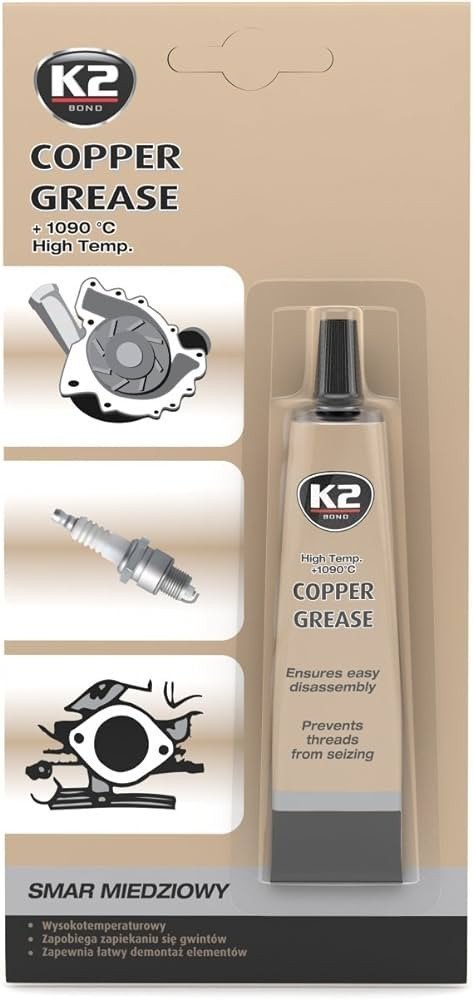 Мастило високотемпературне мідне К-2 BOND COPPER GREASE  20 гр