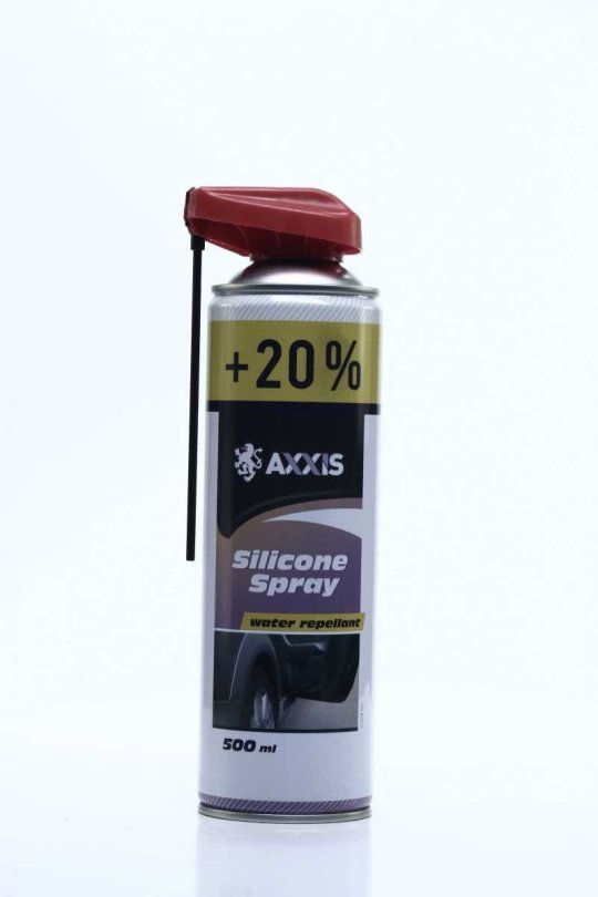 Мастило силіконове для гумових ущільнювачів та ременів AXXIS (носик, +20%) 500мл