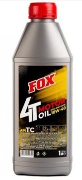 Моторна олива Fox 4T 10W40 API-TC 1л