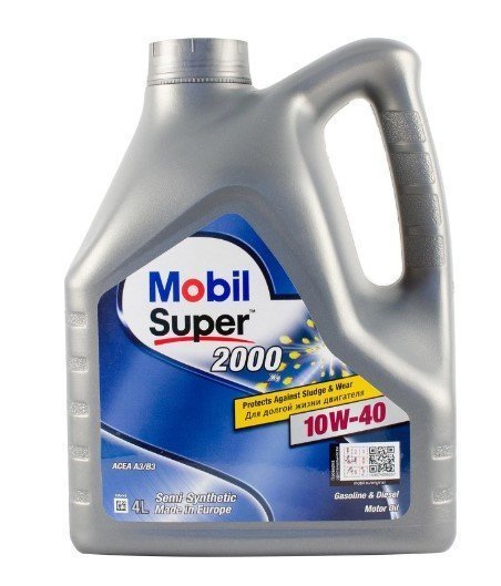 Моторна олива Mobil Super 2000 X1 10W40 EU 4л