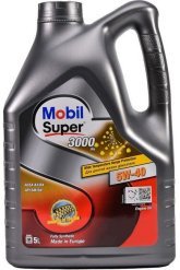 Моторна олива Mobil Super 3000 X1 5W40 EU 5л