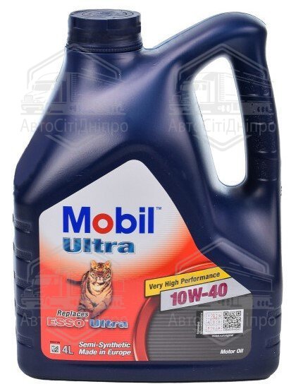Моторна олива Mobil Ultra 10W40  4л