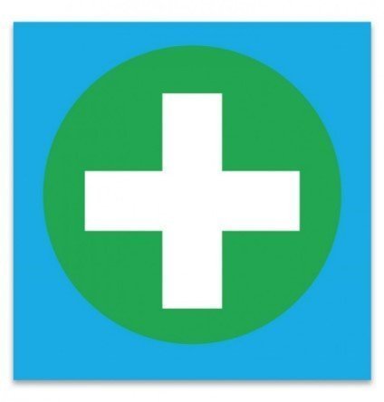 Наліпка автомобільна "Лікар"