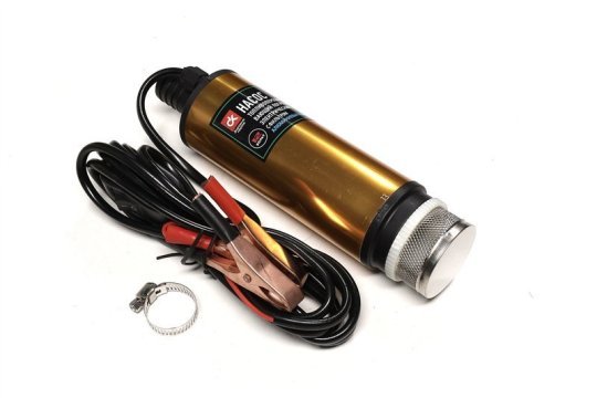 Насос паливоперекачуючий занурювальний (D=50, 12В, алюмiн. корпус, з фільтром) <ДК>