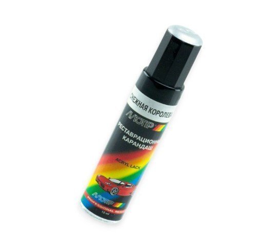 Олівець реставраційний MOTIP 690 Снігова королева металік 12 мл