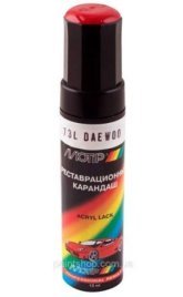 Олівець реставраційний MOTIP 73L Daewoo Червоний 12 мл