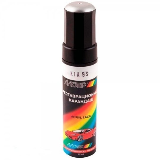 Олівець реставраційний MOTIP KIA 9S Срібний металік 12 мл