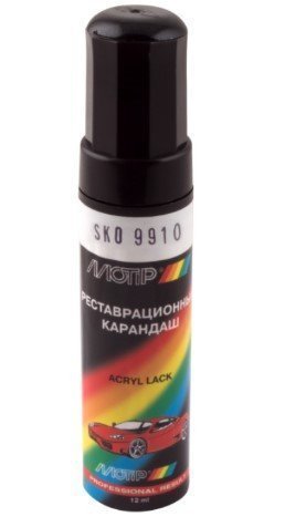 Олівець реставраційний MOTIP Skoda 9910 Чорна магія металік 12 мл