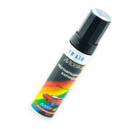 Олівець реставраційний MOTIP Volkswagen A7W Сріблястий металік 12 мл