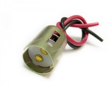 Патрон двоконтактний P21/5W BAY15s (без дроту)