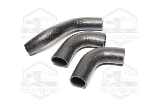 Патрубки радіатора ГАЗ-52 (компл. 3 шт., СТАНДАРТ) <ДК>