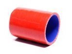 Патрубок турбокомпресора 7406.1118276 (L=70, D=50, червоний силікон, КамАЗ Євро-1, 2)