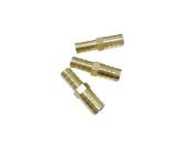 Перехідник обігрівача (з'єднувач) прямий 6мм / 8мм Бронза Белебей-кріплення