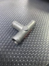 Перехідник обігрівача (з'єднувач) трійник 14мм/14мм/14мм