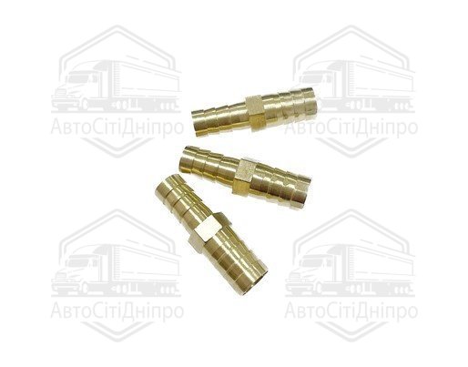 Перехідник опалювача прямий 10мм/10мм (бронза)