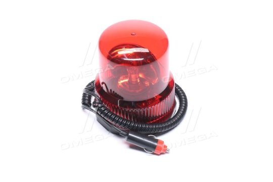 Проблисковий маяк червоний 24V <ДК>