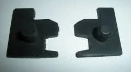 Прокладка кришки вала колінчатого задн. 111-1005166/67 ("прапорець", компл. 2 шт., ЗИЛ)