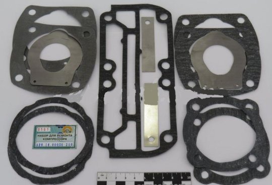 Р/к компресора А29.14.000-1 (ПК-310, 9 наймен., прокладки+клапана+кільця)