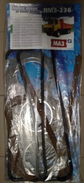 Р/к прокладок двигуна 236-1000009 (повний, н/з)