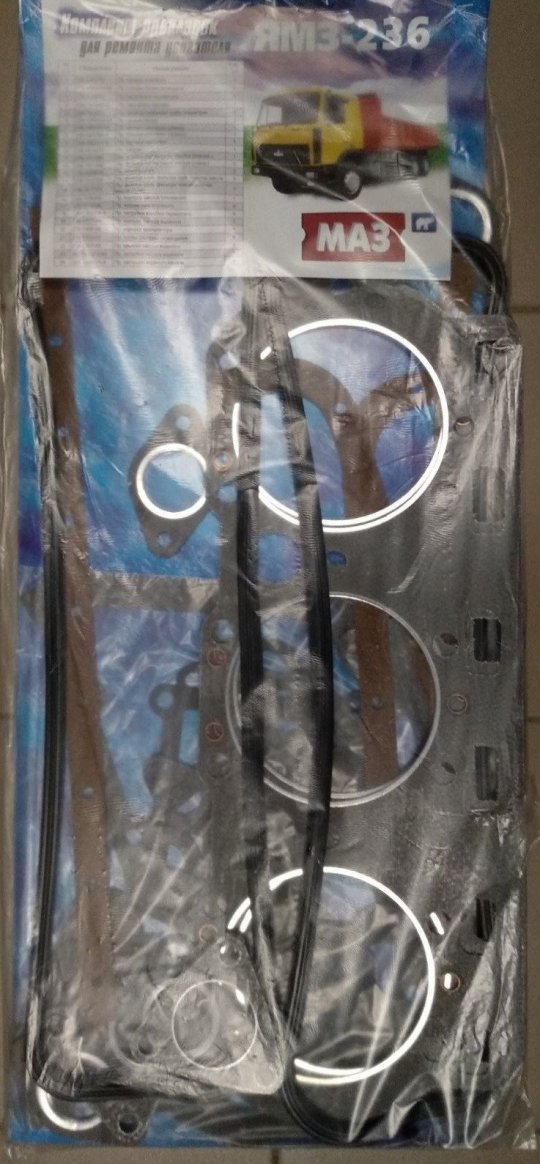 Р/к прокладок двигуна 236-1000009 (повний, с/з)