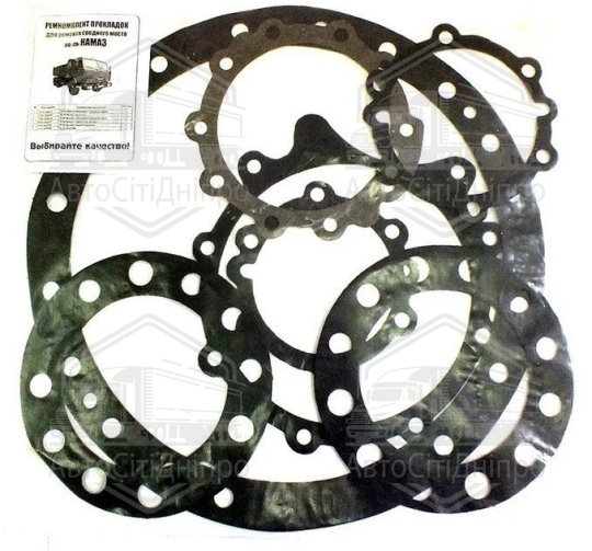 Р/к прокладок моста середн. 5320-2500000 (7 наймен., пароніт 0,8) Україна