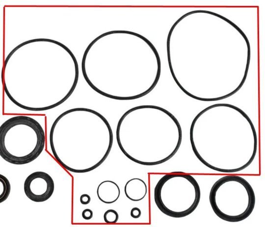 Р/к ущільнюючих кілець ГПК Зил-130 (рем.набір №20)