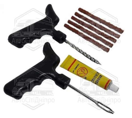 Р/к шини (шнурки + шило + клей) FLAGMUS