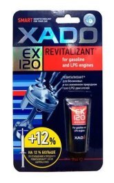 Ревіталізант для бензинового двигуна XADO EX120 (блістер) 9 мл