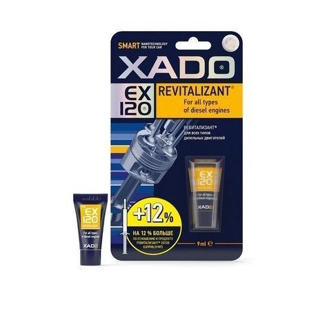 Ревіталізант для дизельного двигуна XADO EX120 (блістер) 9 мл