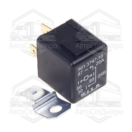 Реле 901.3747-10 (4 конт., 24В) SILA