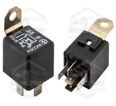 Реле 98.3777 (12В, 5-ти конт., 30А) Авто-Електрика