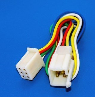 Роз'єм електропроводки 6 конт. (компл.)