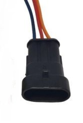 Роз'єм електропроводки герметичний 3 конт. (мама)