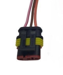 Роз'єм електропроводки герметичний 3 конт. (папа)