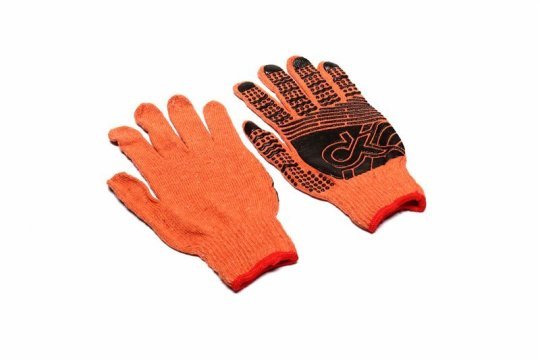 Рукавички робочі в'язані підвищеної міцності з ПВХ крапкою <ДК>