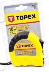 Рулетка сталева стрічка 10 м x 25 мм 27C310 (TOPEX)