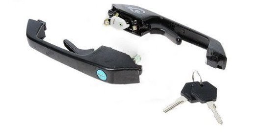 Ручка дверей зовн. ИЖКС 454823.009 (МАЗ, компл. лiв.+прав. з ключами) <ДК>