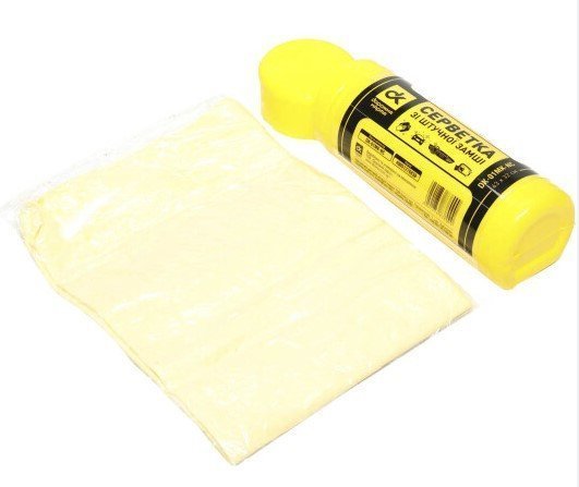 Серветка автомобільна 64*43см (зі штучної замші) <ДК>