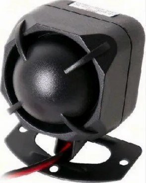 Сирена сигналізації однотональна EL 101 705 (12V, 20W) ELEGANT