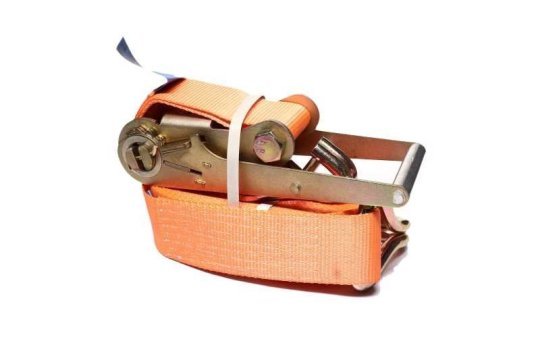 Стяжка вантажу, 10t. 75mm.x10m. (0.5 + 9.5) метал. ручка <ДК>