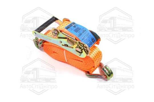Стяжка вантажу, 5t. 50mm.x5m.(0.5+4.5) пластик. ручка <ДК>